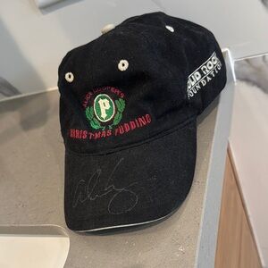 ALICE COOPER AUTOGRAPHED Black Cotton Cap